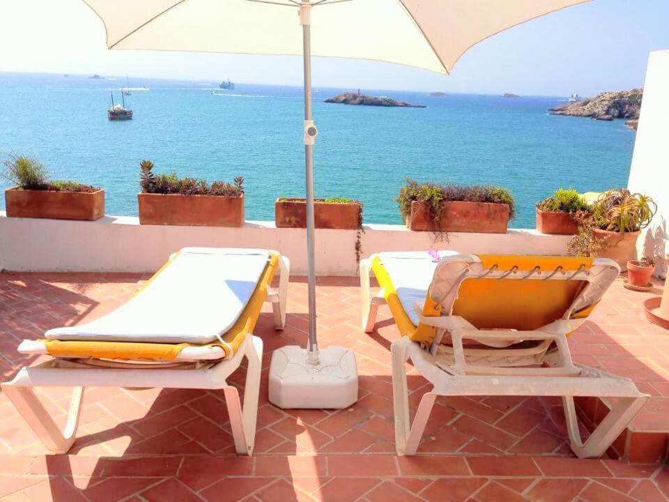 イビサ・タウンMirador De La Virgen Atico Con Terraza Y Estudio Sin Terrazaアパートメント エクステリア 写真